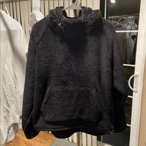 PINK Victoria's Secret Sherpa Funnel Neck Pullover - Medium